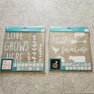 Hampton Art stencil set bundle